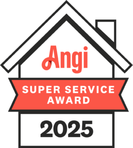 Angi Super Service Award 2025 - Roofer LLC